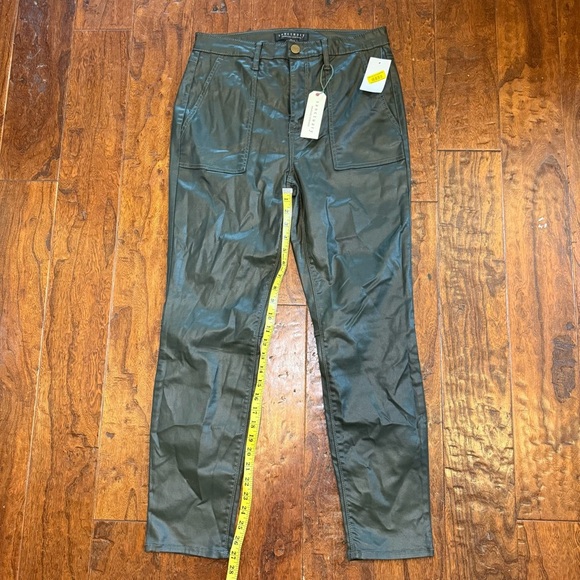 NWT Women Sanctuary Standard Surplus Hayden Coated Ankle Olive Green size 31 - Picture 5 of 16